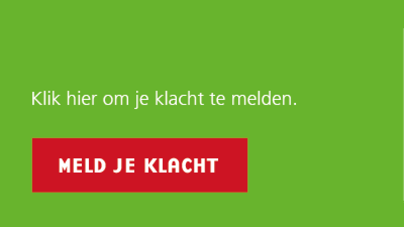 Meld je klacht