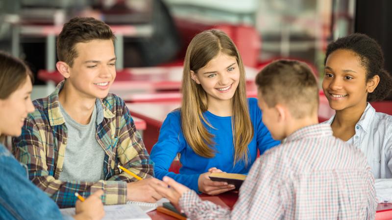 Kinderen op school Kinderen op school