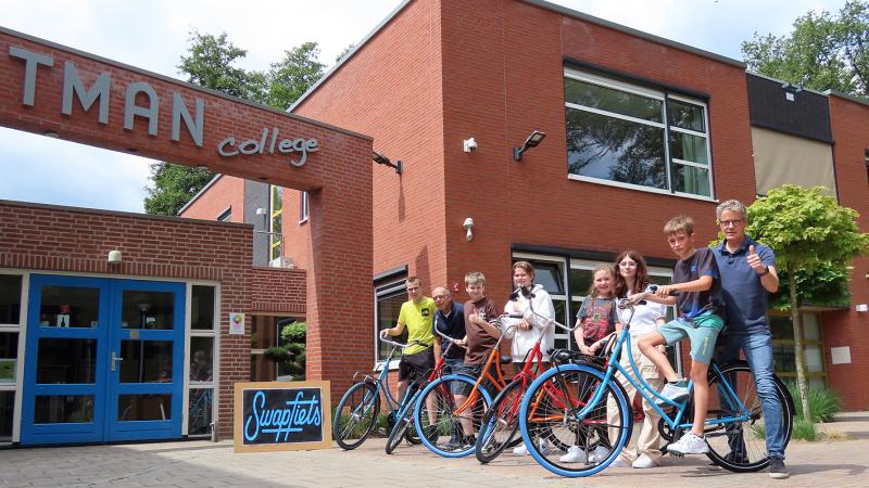 Swapfietsen voor Kentalis Maatman College