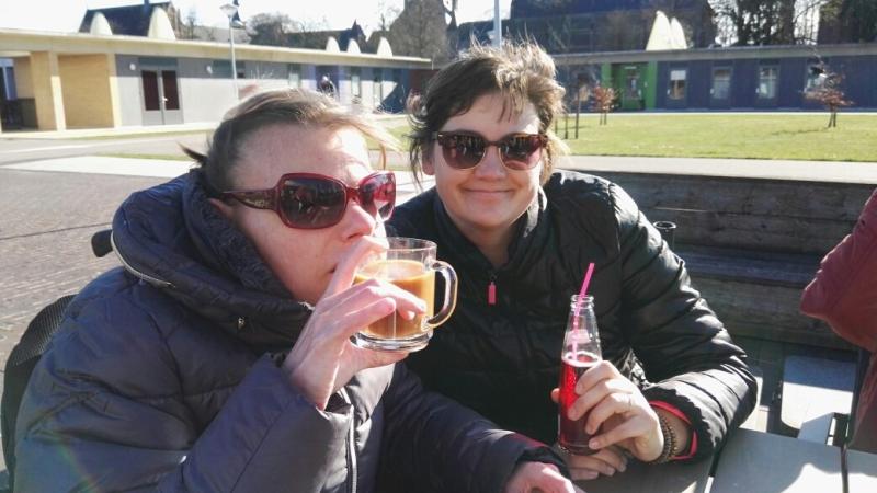 Foto van Susanne en Jans