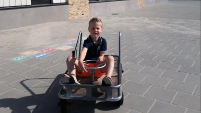 Finn gaat naar een school-in-school school in Urk Finn gaat naar een school-in-school school in Urk