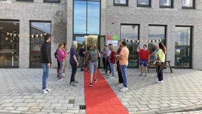 Rode loper bij opening Kentalis Compas College Zaltbommel