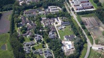 Luchtfoto terrein Eindhoven Luchtfoto terrein Eindhoven