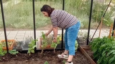 Workshopleider Sonja Smith